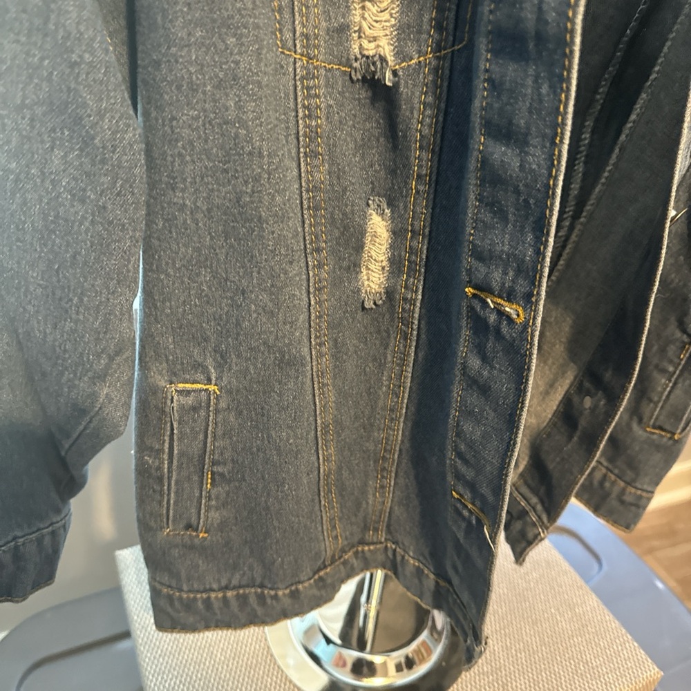 Denim Jacket, Button Up - image 2